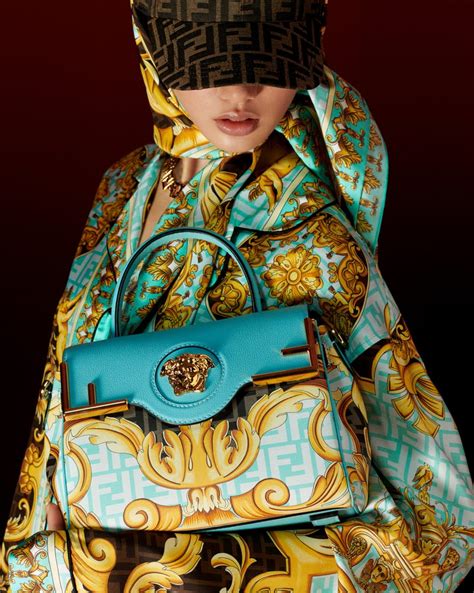 is fendi and versace the same|Versace and Fendi collaboration.